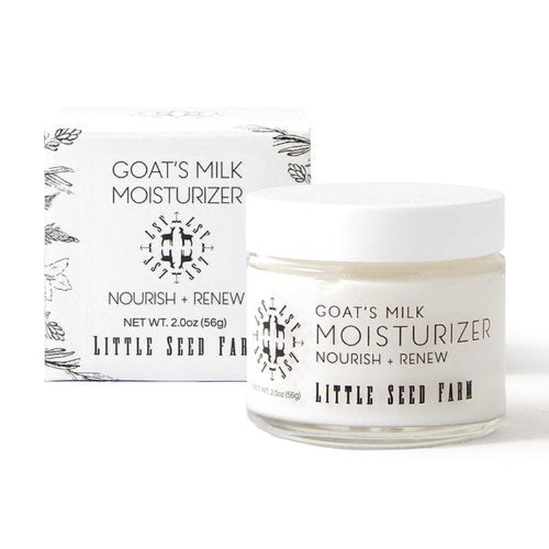 Little Seed Farm Goat's Milk Face Moisturizer - Organic All-Natural Hydrating Cream - 2.0 Ounce
