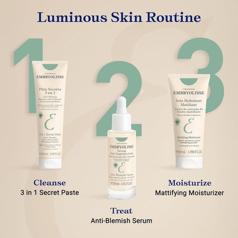 Embryolisse Anti-Blemish Face Serum - Treat Oily Skin, Pimples & Blackheads | 1.01 Fl Oz