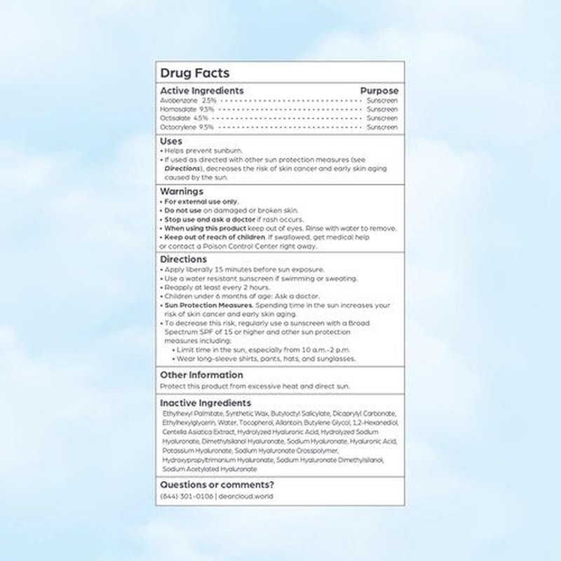 Dearcloud Sunny Defense Sunscreen Stick SPF 50+ PA++++ | Travel-Friendly Korean Sunscreen (0.68 oz)