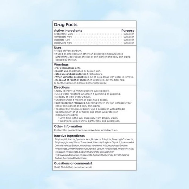 dearcloud Sunny Defense Sunscreen Stick SPF 50+ PA++++ – Korean Sunscreen for Face & Travel Size (.68 oz)