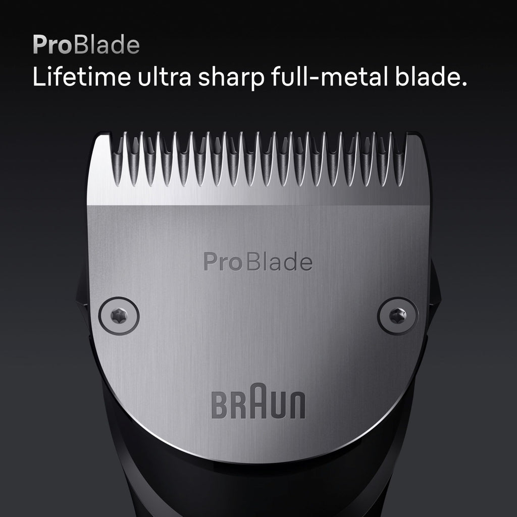 Braun All-in-One Series 9 Men’s Electric Beard Trimmer, Hair Clipper, Shaver & Razor for Face, Hair & Body, AIO 9535 with Gillette Labs Razor, Cordless