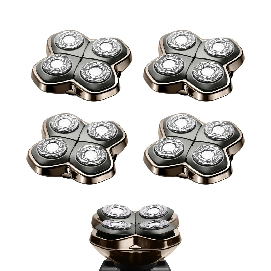 Shaver PRO 4 Head Replacement Blade for Skull shaver, 4 Pcs