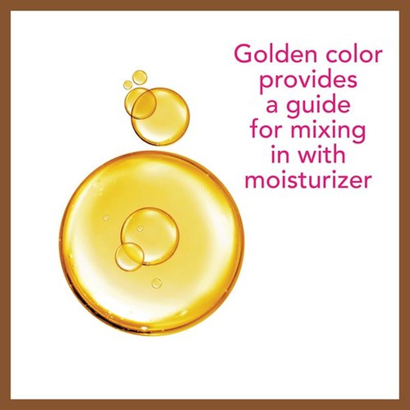 Jergens Natural Glow Instant Sun Drops - Oil-Free Sunless Tanning for Face & Body | 1 Fl Oz