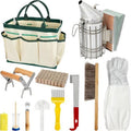 Blisstime 12-Piece Bee Hives Starter Kit - Complete Beekeeping Supplies for Beginners | Includes Smoker & Tools