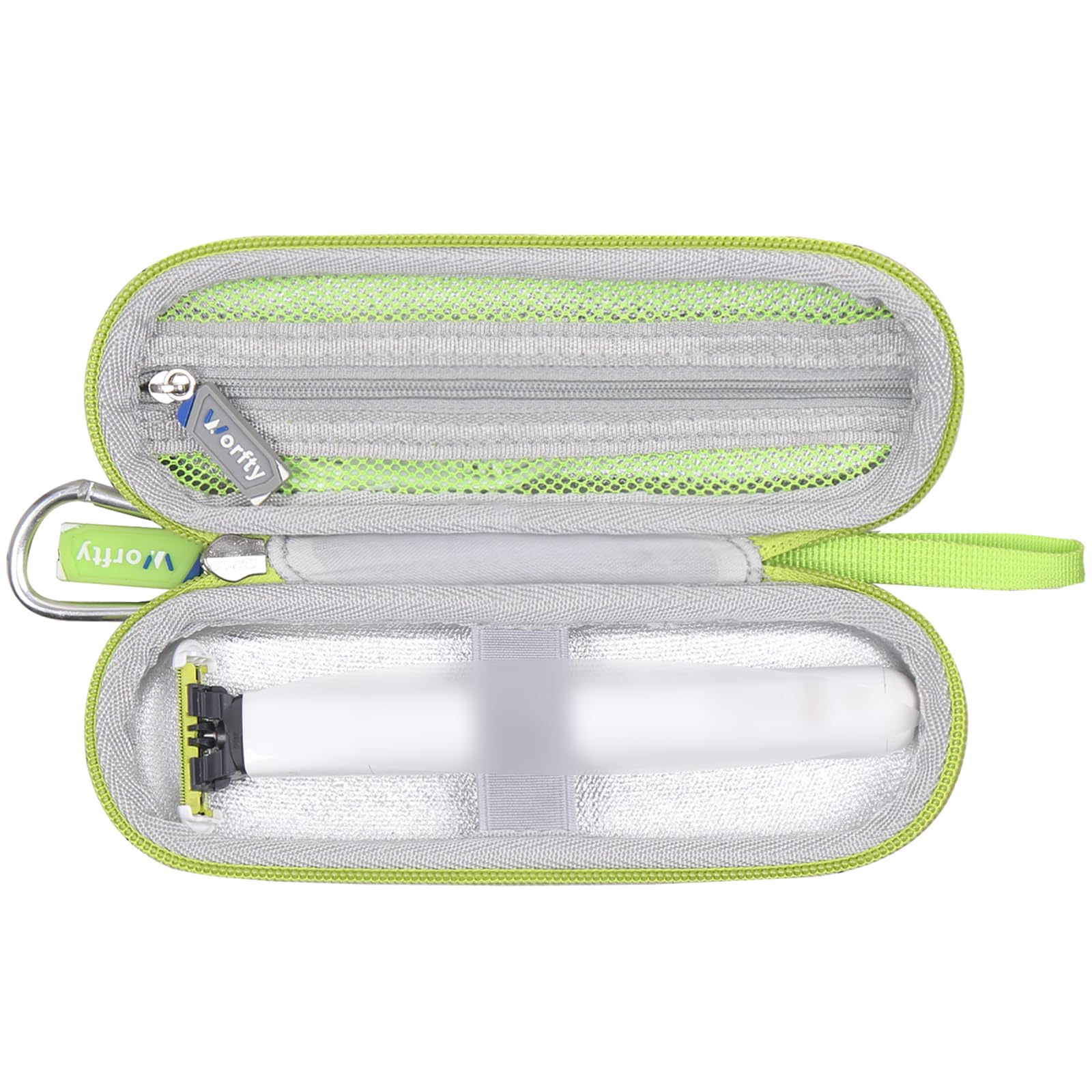 worfty Case for OneBlade Intimate/OneBlade First Shave Model QP1924/70 QP1324/20 Trimmer, Waterproof Protective Bag for QP1924/70 QP1324/20 Shaver (Grey)
