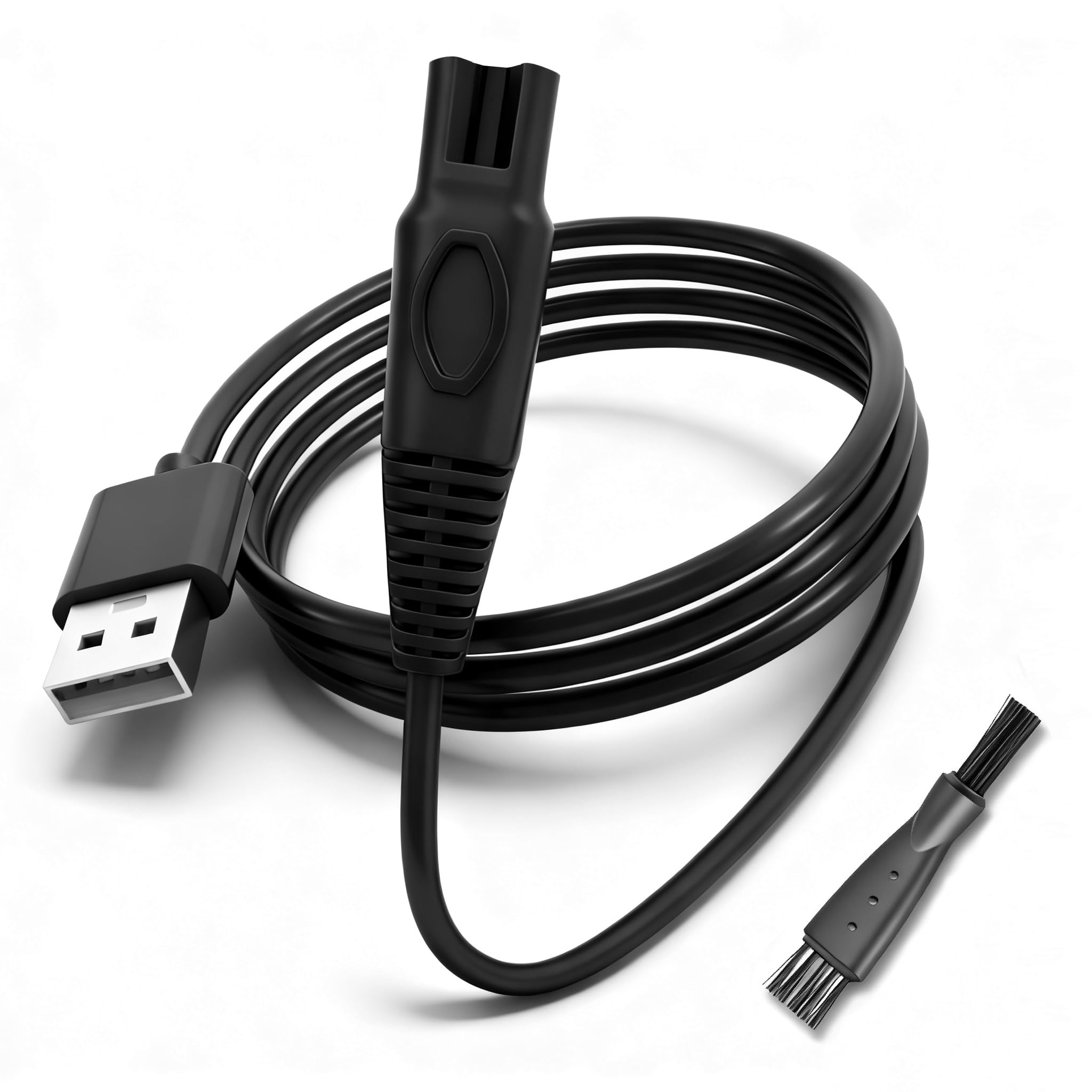 SEEHOM Cord Compatible with OLOV Electric Trimmer YP-7032, USB Charger Replacement for OLOV Electric Body Groin Hair Trimmer for Men Bikini Trimmer Women