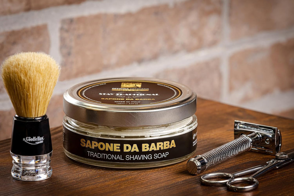 Officina Artigiana Stay Shaving Soap, Made in Italy, 150 ml