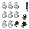 MAWAER 8 PCS Head Shaver Replacement Blades for Skull Shaver Pitbull Carver PRO 4 Head Electric Razor Replacement Head