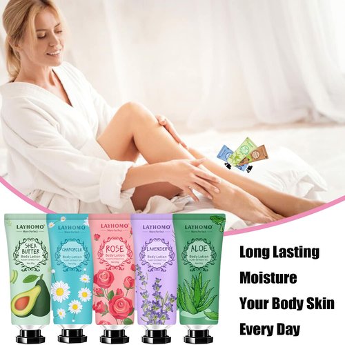 12 Pack Body Lotion Gift Set for Women,Natural Fragrance Body Care Cream Moisturizing Travel Size Body Lotion With Shea Butter and Aloe,Bulk Body Lotion Sets,Galentines Day Gifts,Valentines Gifts