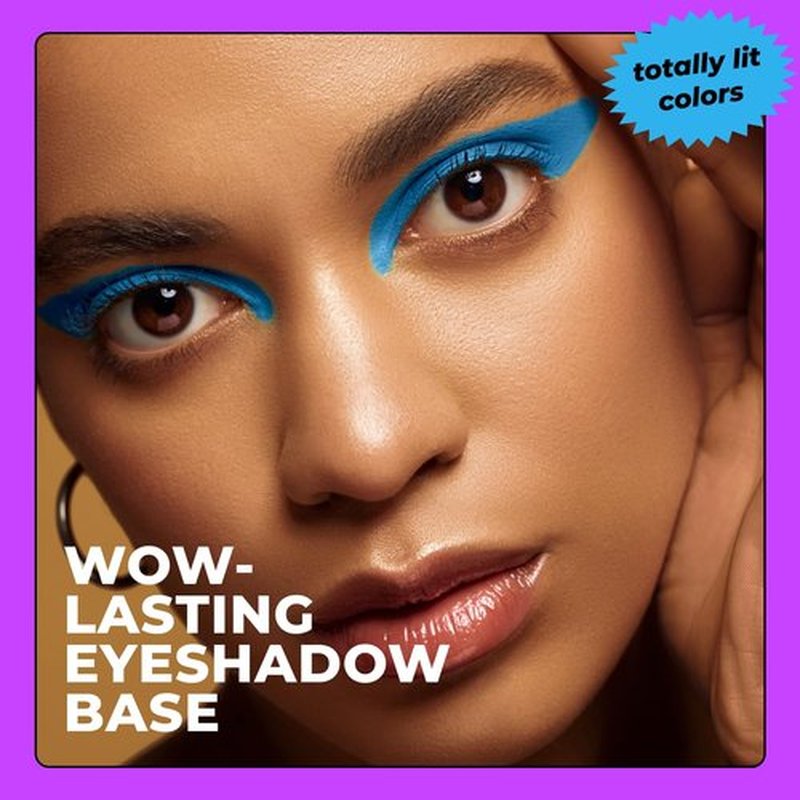 Lamel OhMy Color Gel Eyeliner Pencil - Waterproof, Long-Lasting Formula - Vibrant Blue Color