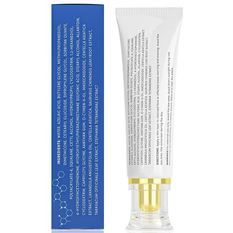 Sefralls 10% Azelaic Acid Acne Cream, Premium Azelaic Acid Facial Cream - Redness Relief For Face, Redness Reducing Skin Care, Prevents Acne Breakouts, Ease Pimple Clarify Skin Soothe Irritation,1 Oz