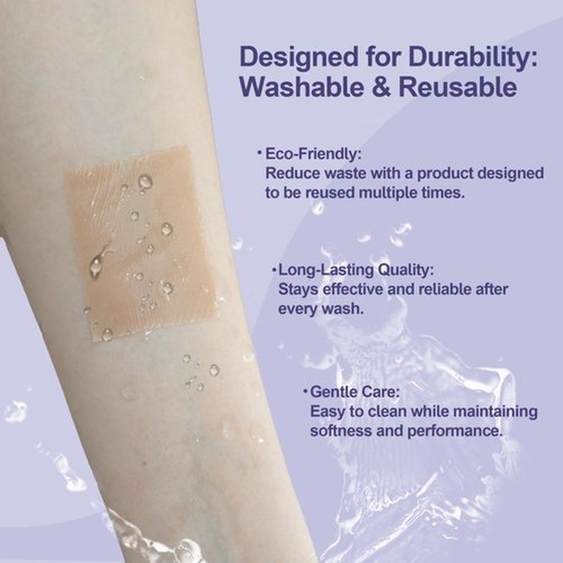Ourmed Silicone Scar Removal Tape (1.6" x 120" Roll - 3M), Medical Grade Silicone Scar Removal Sheets, Hypoallergenic for New and Old Scars – Surgery, Burns, Acne, Keloids, Stretch Marks, C-Section
