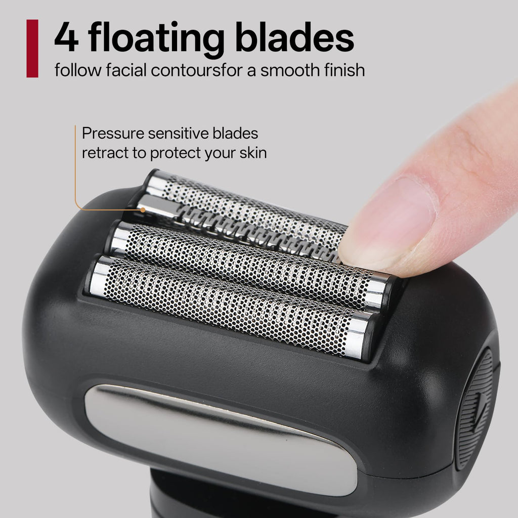 PRITECH Electric Foil Shaver for Men, Electric Razor for Men Face