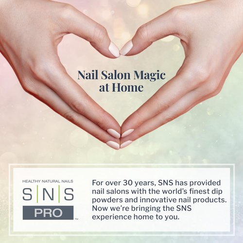 SNS Air Ombre Nail Spray Powder (Pink, AO015) - Nail Art Manicure Designs Using Spray-On Tech - For Beginner Nail Techs & DIY Enthusiasts - Works With Dip Powder, UV Gel & Acrylic