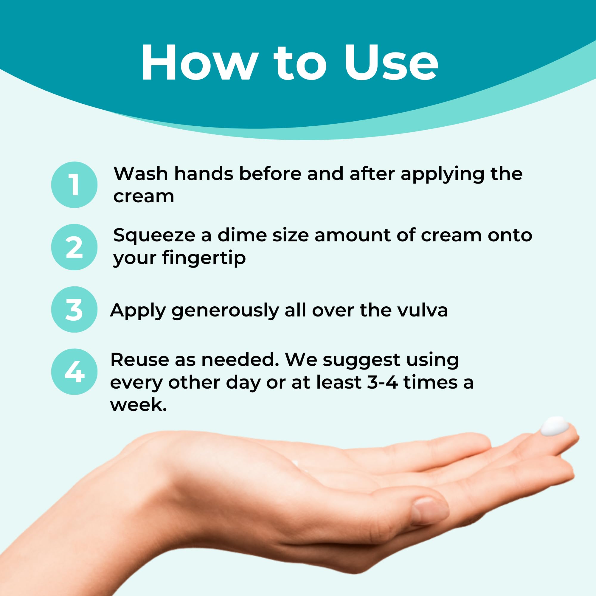 FemiClear UTI Infection Protection Vulva Cream, 0.5 Oz, Helps Protect Against Urinary Tract Infections, Supports Intimate Balance & Moisture, Hydrating Feminine Care, Natural Ingredients
