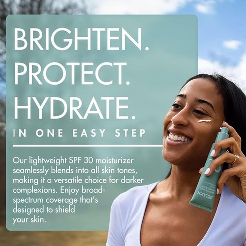 Bolden Brightening Face Moisturizer - SPF 30 with Vitamin C for Even Skin Tone | 2.0 FL Oz