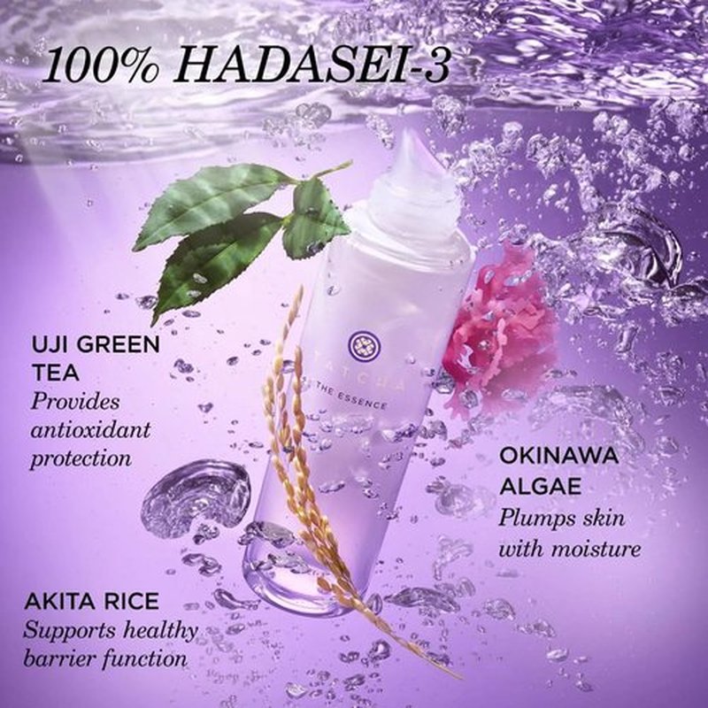 Tatcha The Essence - Oil-Free Moisturizing Serum with Green Tea for Soft Skin | 150ml / 5.1 oz