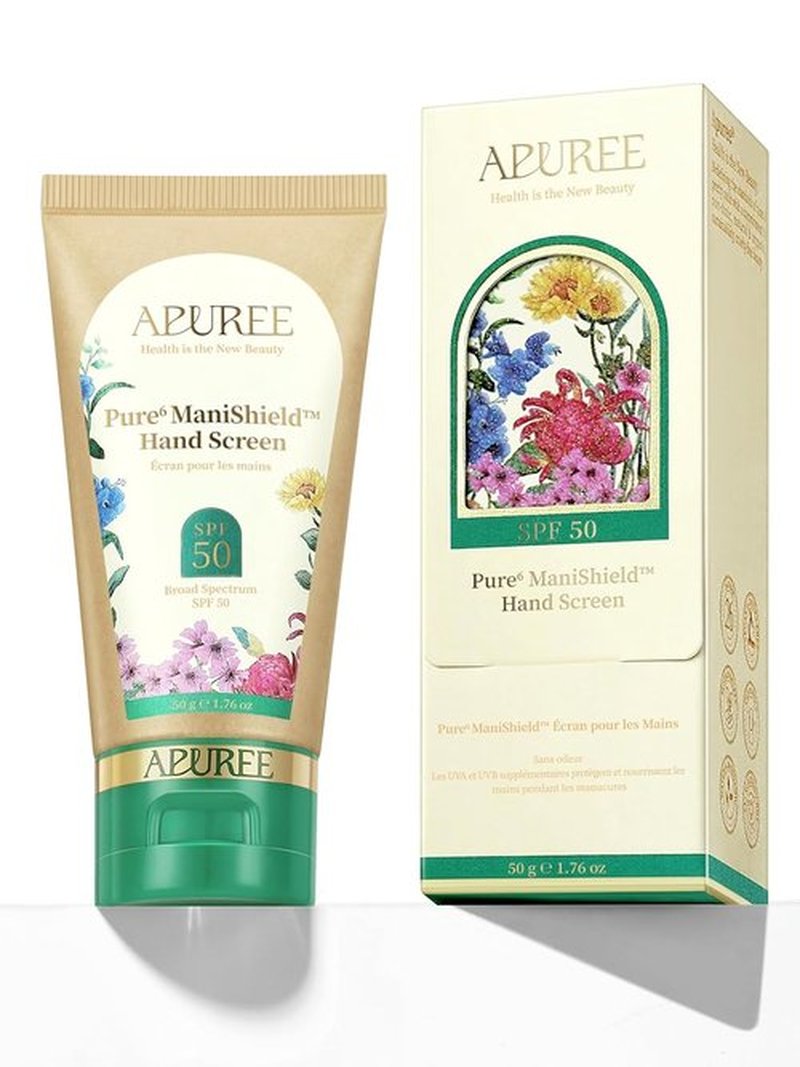 APUREE UV Nail Lamp Hand Sunscreen SPF 50+/PA++++ - Fragrance-Free, Hypoallergenic Formula for Nail Salon & Home Use | Vegan & Cruelty-Free
