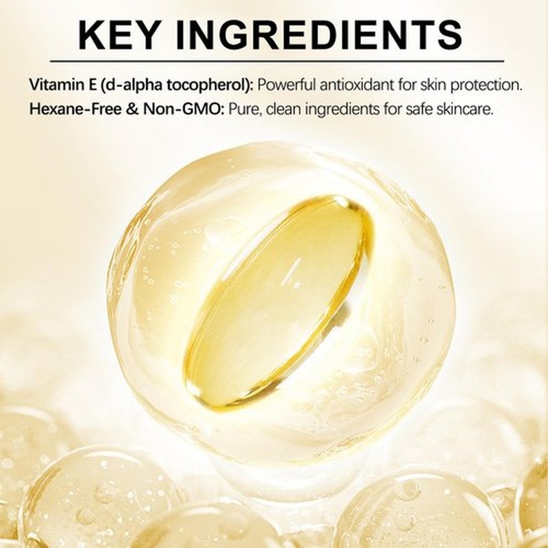 IKZEE Vitamin E Oil for Face and Skin - Ultra Concentrated Pure Vitamin E Oil for Deep Moisturizing, Hair Care