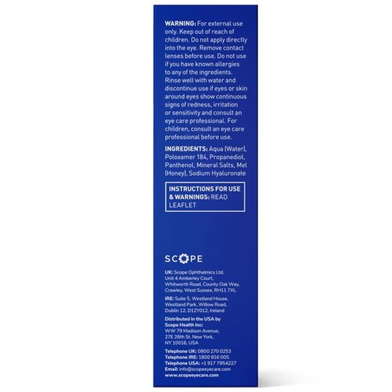 Optase Life Sensitive Eye Makeup Remover – Gentle & Effective for All Skin Types - Breakthrough Innovation vs Traditional Micellar Water - 100ml
