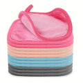 Puomue Makeup Remover Cloths - Ultra Soft Reusable Microfiber Towels | 12 Pack, 6"x6", Multicolor