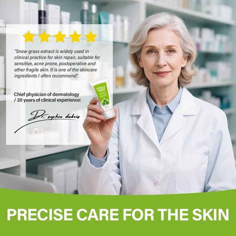 AVPAVP Centella Moisturizer 60ml, Cream for Dry Skin, Lightweight Hydration Without Stickiness, Calming Face Cream to Strengthen Skin Barrier, Suitable for All Skin Types