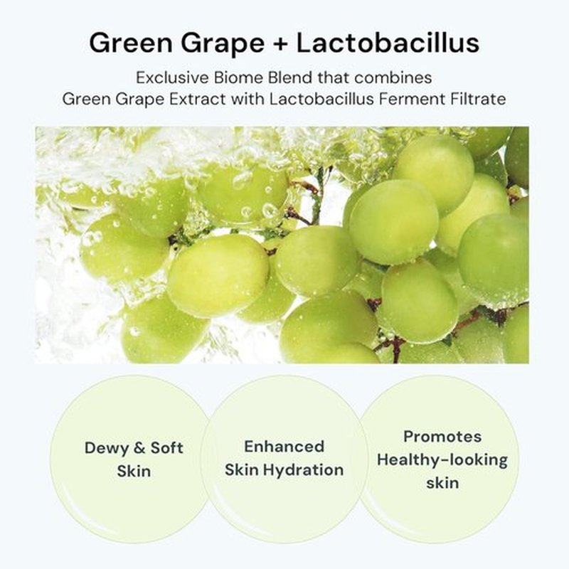 THANKYOU FARMER Grape Aqua Hyaluron Biome Cream, 10 Types Hyaluronic Acid, Non-Comedogenic, Dewy Soft Skin, Lactobacillus Ferment, Korean Moisturizer for Oily Skin 2.81 fl.oz 80ml