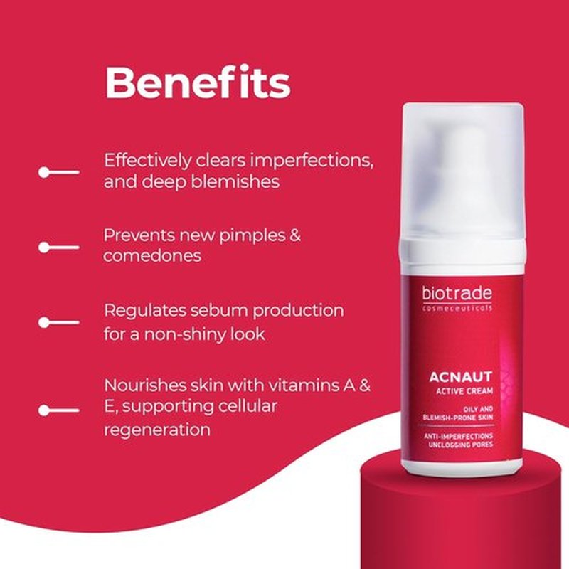 Acne Out Cream 30ml - Powerful Anti-Acne Treatment for Pimples, Blackheads & Whiteheads