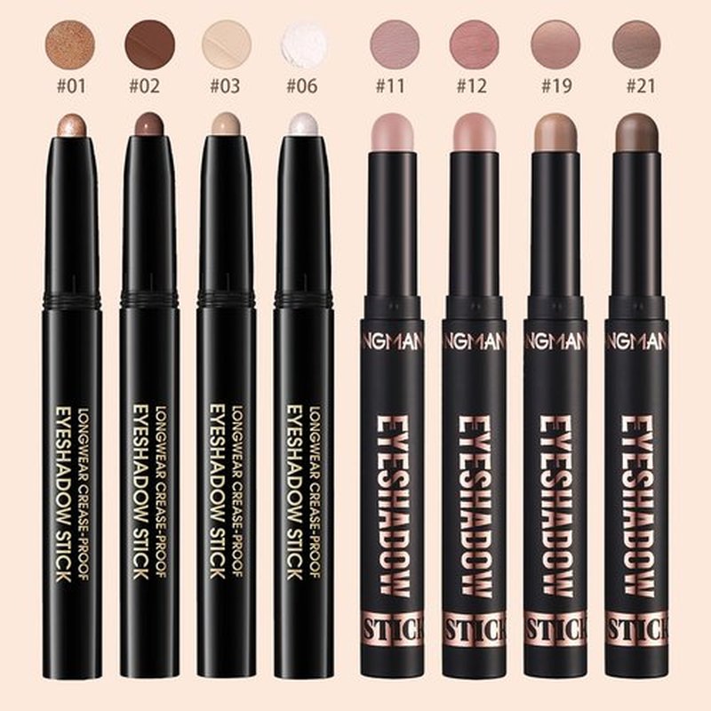 Skiennix Matte Cream Eyeshadow Stick - Waterproof, Long-Lasting & Blendable | 1 Caramel