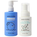 Dabble & Dollop Blueberry + Vanilla Body Wash & Shampoo – 3-in-1 Natural Bubble Bath for Kids, No Parabens or Sulfates, Vegan, Gluten-Free, Tear-Free (2-Pack)