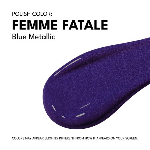 RC Red Carpet Manicure Fortify & Protect LED Gel Nail Color - Long-Lasting, Vibrant, Professional Quality, High Shine, Chip-Resistant - Infused with Vitamin A & Biotin (Femme Fatale, 0.3 Fl Oz)