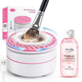 Norate Electric Makeup Brush Cleaner - Automatic Spinning Washer with 1.98 Fl.Oz Cruelty-Free Shampoo | Ideal Gift for Makeup Lovers