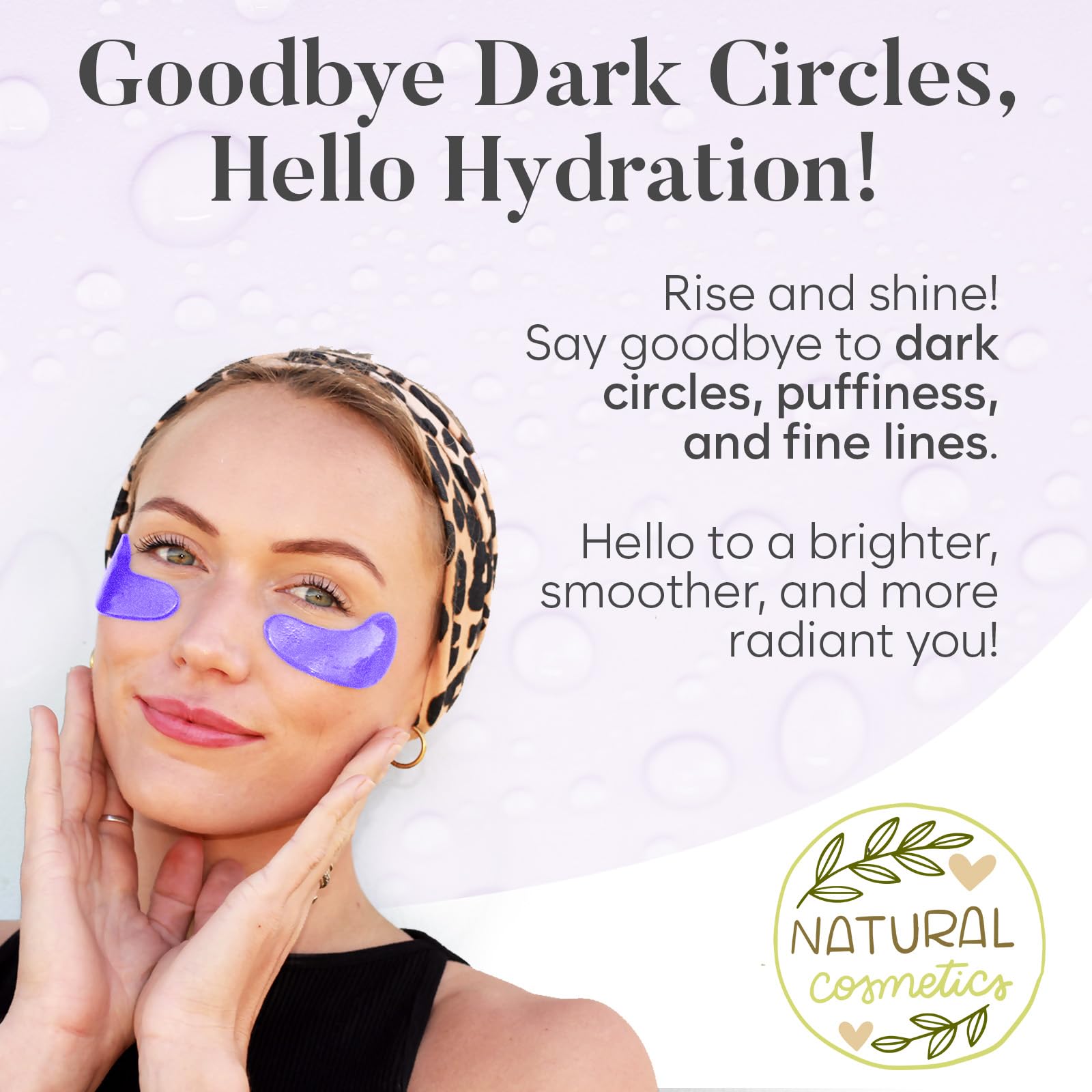 AURAE Retinol & Collagen Under Eye Patches (30 Pairs) - For Dark Circles & Puffy Eyes - Eye Care Mask