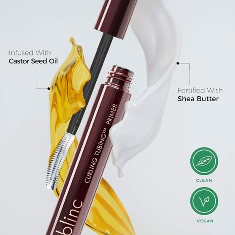 Blinc Curling Lash Primer - Dual-Action Formula for Long-Lasting Curl & Lift | Nourishing with Castor Oil & Shea Butter | 7ML