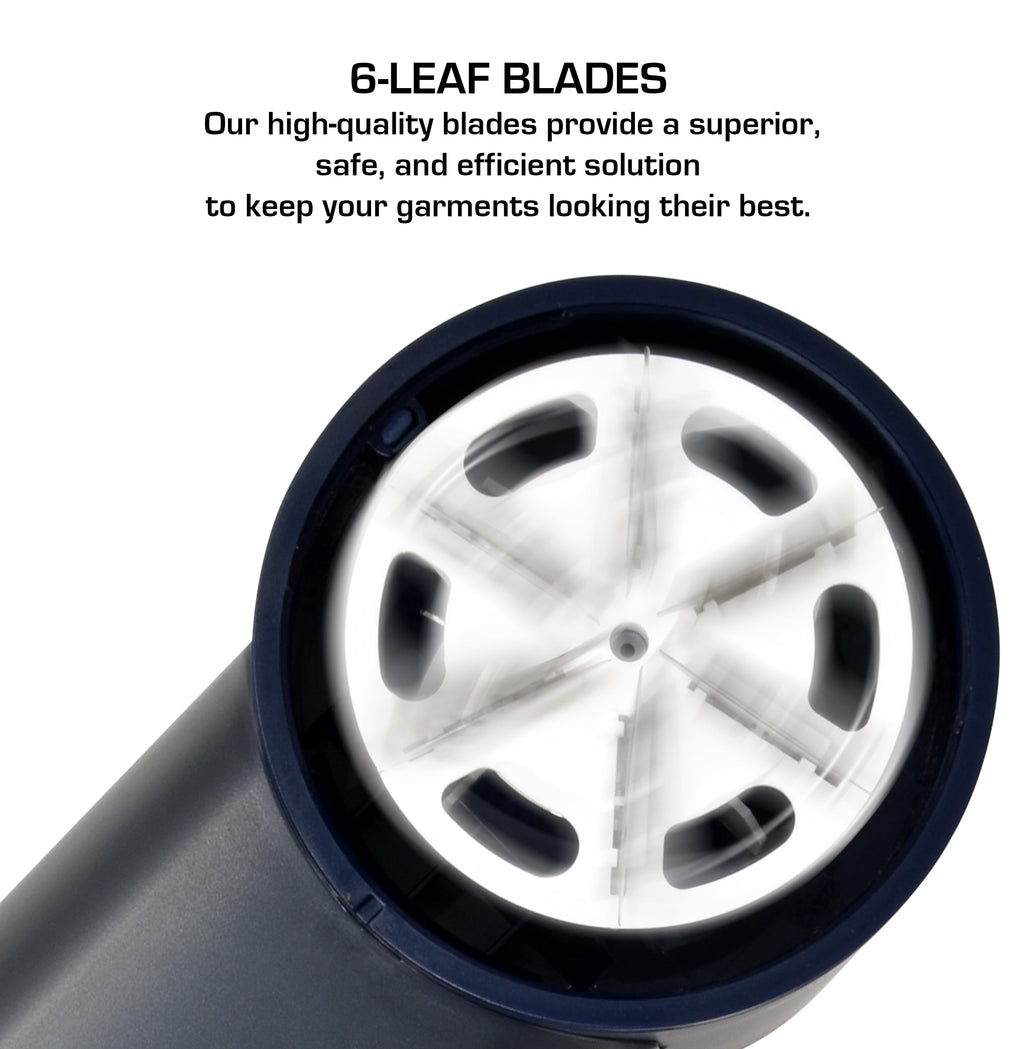 Electrolux Fabric Shaver Replacement Blades, 4-Pack, High Qulity 6-Leaf Blades for Safe and Efficient Lint and Pill Removal, Only Compatible with Electrolux Rechargeable Lint Remover