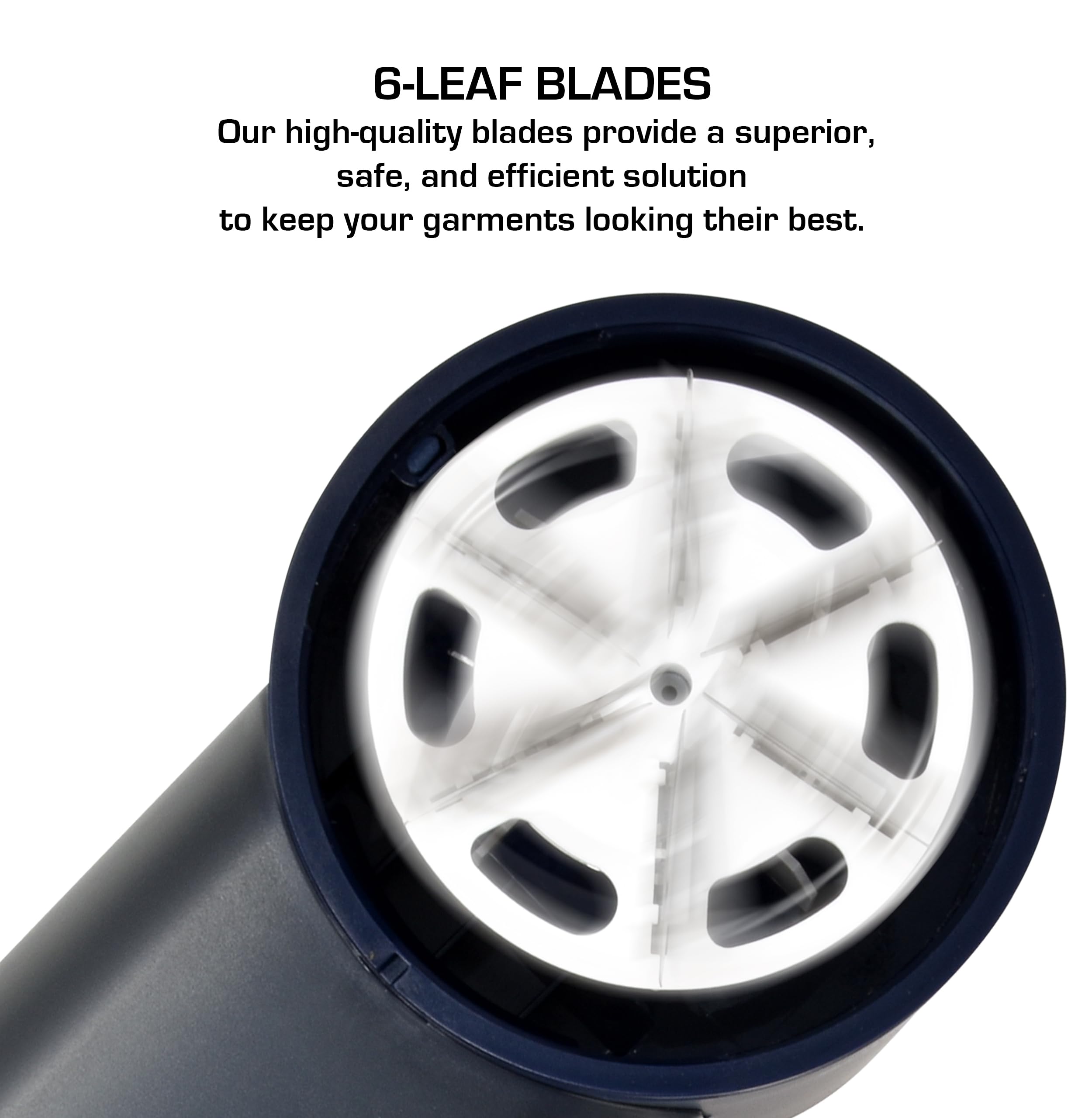 Electrolux Fabric Shaver Replacement Blades, 4-Pack, High Qulity 6-Leaf Blades for Safe and Efficient Lint and Pill Removal, Only Compatible with Electrolux Rechargeable Lint Remover