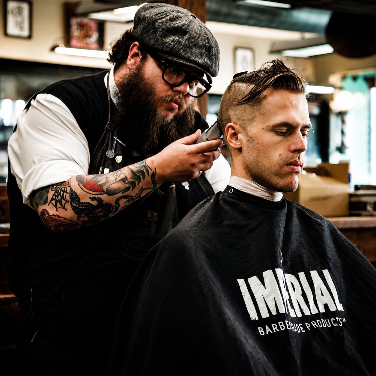 Imperial Barber Grade Products | Classic Pomade, 6 oz