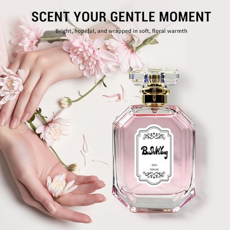 Skiennix Women's Perfume - Pheromone Infused Eau de Toilette | 100ml Citrus, Mango & Lotus Scent | Long-Lasting Floral Fruity Fragrance
