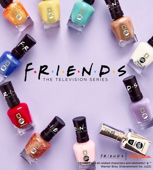 Sally Hansen Miracle Gel Friends Collection, Nail Polish, How You Bluein'?, 0.5 fl oz (Pack of 2)