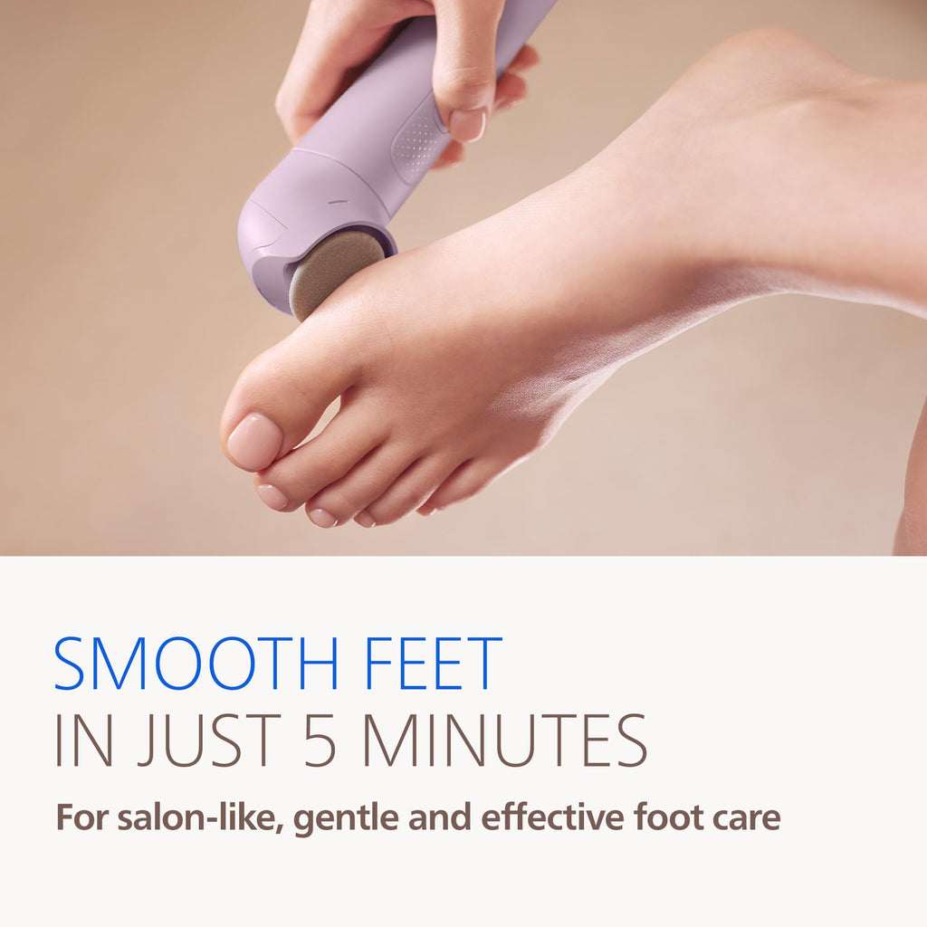 Philips Epilator Series 9000 - Cordless Wet and Dry Electric Epilator, Hair Removal for Legs, Body and Bikini, with ProGuide, 9 Accessories Including Pedicure Head, 60 min. Runtime, Model BRE728/00