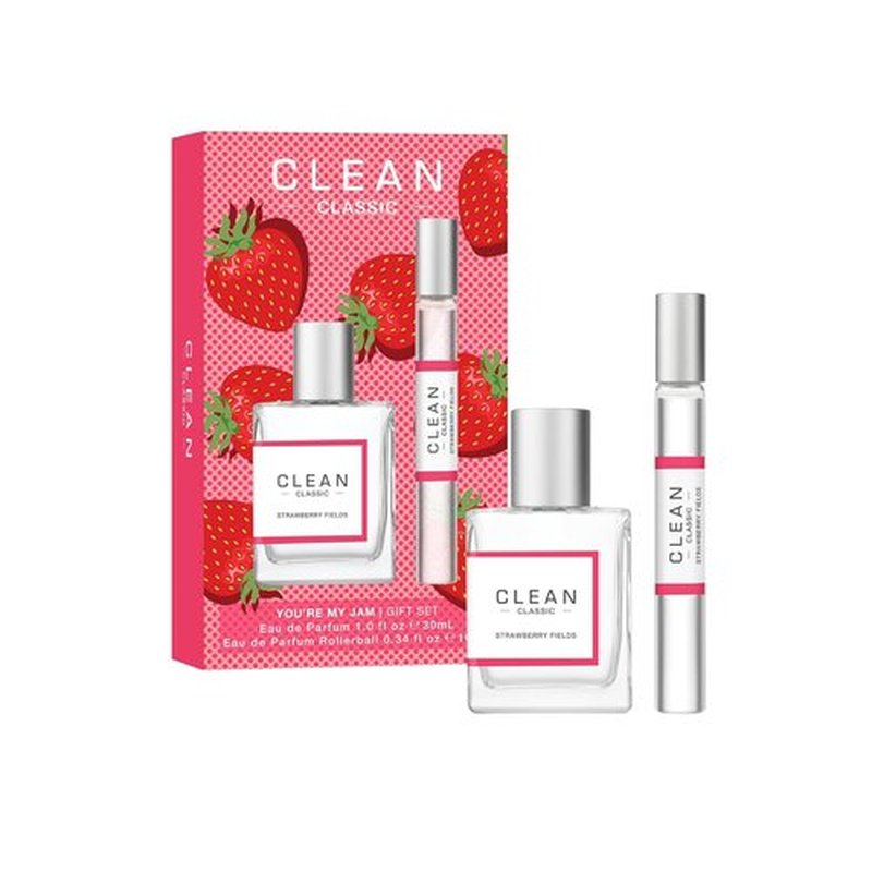 Skiennix Clean Beauty Perfume Duo - Full & Travel Size | Fresh Laundry & Juicy Berry Notes