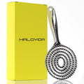 HALOVIDA Hair Brush for Women with Double layer Boar Bristle & Nylon Detangler with Elastic Air Cushion Anti Static Scalp Massage Brush for Smooth Frizz Free Hair (1 Pack）