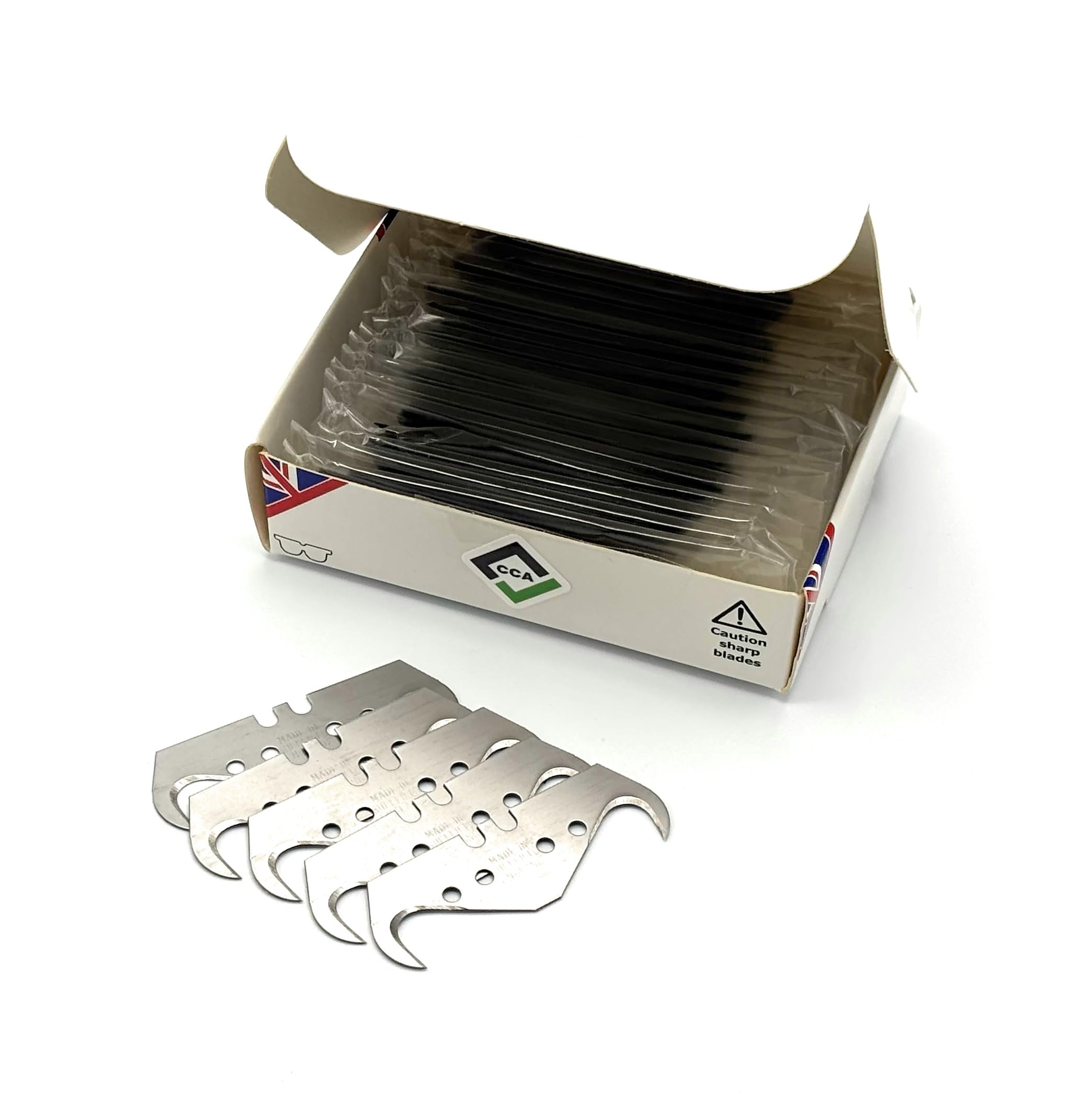 CCA Super Big Hook Trimming Blades x 100 for Roofing and flooring