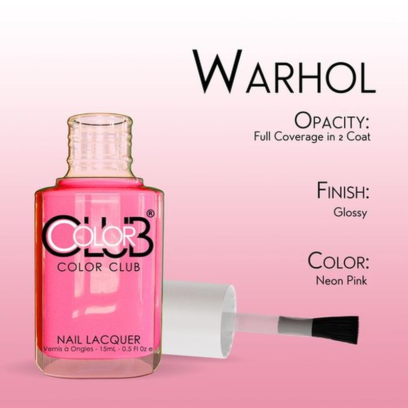 Color Club Warhol Color Club Nail Lacquer .5 Fl Ounce - 15 Ml, 0.5 fluid_ounces