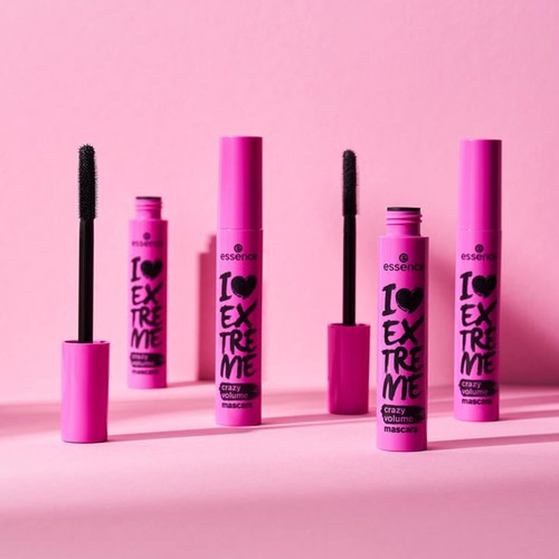 essence | I Love Extreme Crazy Volume Mascara (Pack of 3) | Vegan & Cruelty Free | Free From Parabens-Fragrance, Alcohol & Microplastic Particles