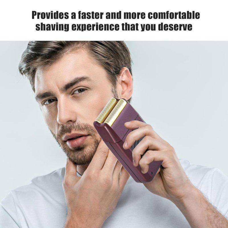 Wahl 5 Star Series Finale Shaver Replacement Foil & Cutter Assembly - Super Close Shaving | 4 Pack (Black)