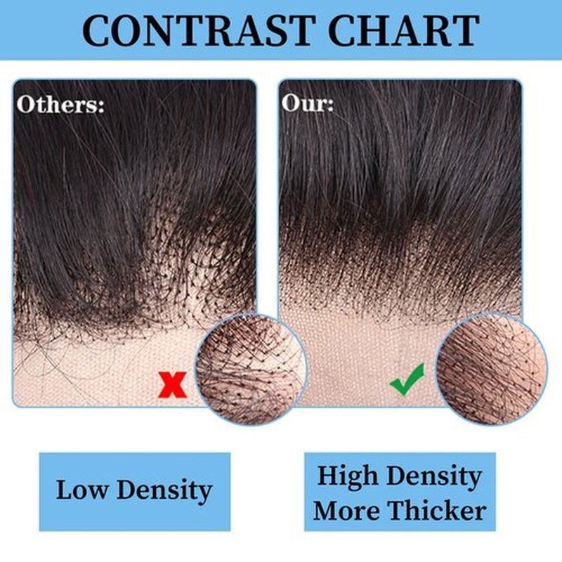 Kinky Straight 2x6 HD Lace Frontal Closure 12A Brazilian Raw Virgin Yaki Kinky Straight Human Hair Closure Natural Hairline Pre Plucked 16 Inch