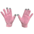 Eurow Aloe-Infused Moisturizing Gloves, Touchscreen Compatible, Scented, Soft & Breathable for Dry Hands Treatment, Locks in Lotion, Durable & Reusable, Pink, 1 Pair