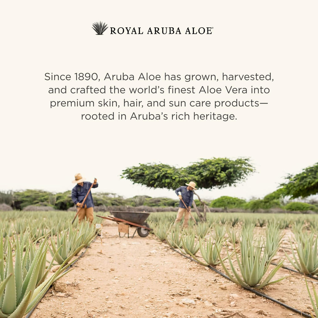 Aruba Aloe Pure Aloe Vera Gel – Soothes, Hydrates, and Refreshes Skin – 2.2 oz Tube