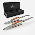 LUXEILO Multi-Functions Nail Shaping and Pincher Tweezers Tools -2PCS Nail Shaping Tool Kit- Nail Shaping Clamp – Professional Nail Tool for Acrylic & Gel Nails-Reusable Nail Shaper- Nail Art Tool